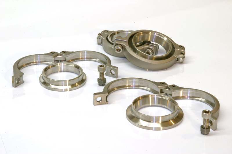 TiAL Sport MVR Optional Inlet/Outlet V-Band Clamp Set-thumbmail-1