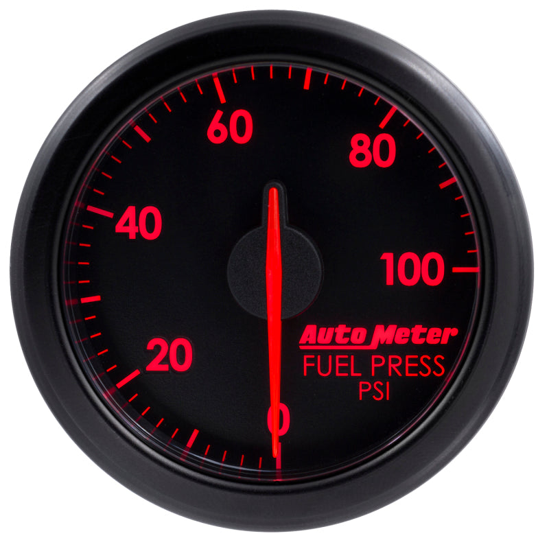 Autometer Airdrive 2-1/6in Fuel Pressure Gauge 0-100 PSI - Black-thumbmail-3