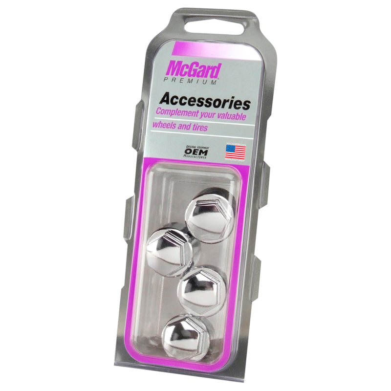 McGard Nylon Lug Caps For PN 24010-24013 (4-Pack) - Chrome-thumbmail-4
