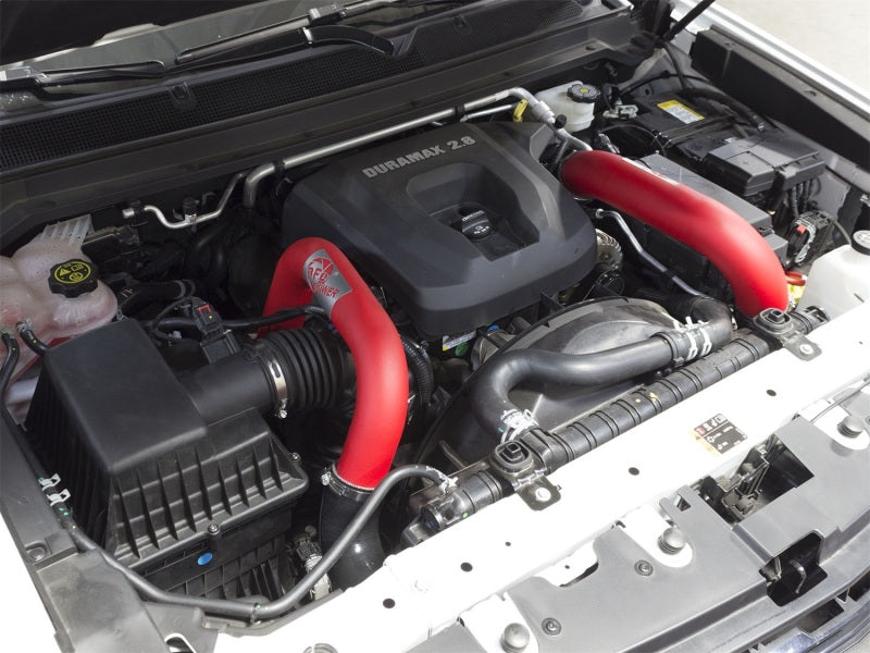 aFe BladeRunner 2.5in Black IC Tube Hot Side w/ Coupling & Clamp Kit 2016 GM Colorado/Canyon 2.8L-thumbmail-2