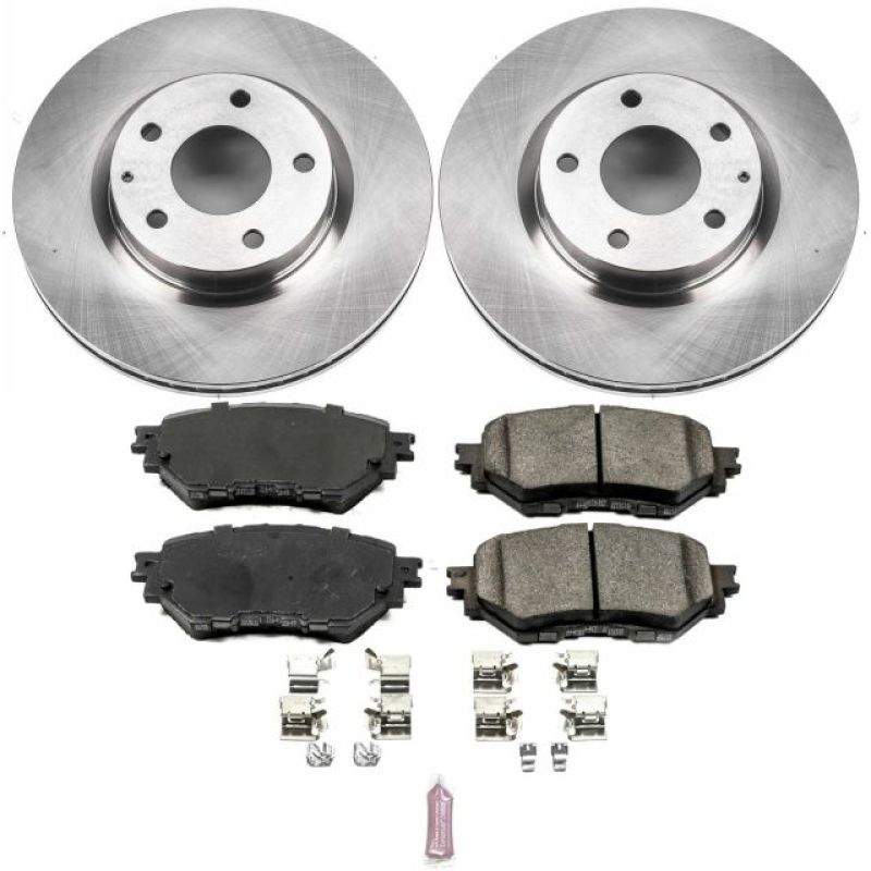 Power Stop 17-18 Mazda 3 Front Autospecialty Brake Kit-thumbmail-1