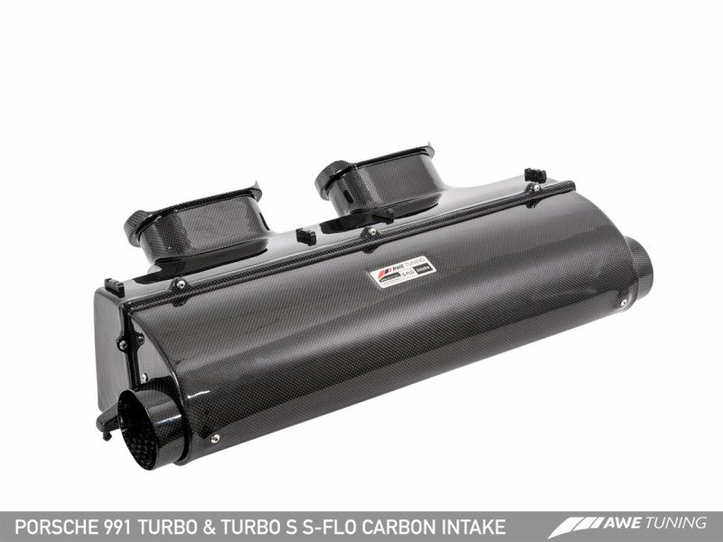 AWE Tuning Porsche 991 (991.2) Turbo and Turbo S S-FLO Carbon Intake-thumbmail-3