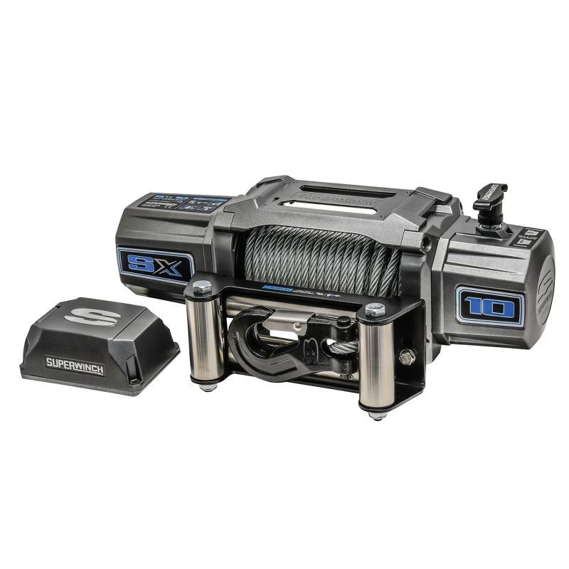 Superwinch 10000 LBS 12V DC 3/8in x 85ft Wire Rope SX 10000 Winch-thumbmail-15