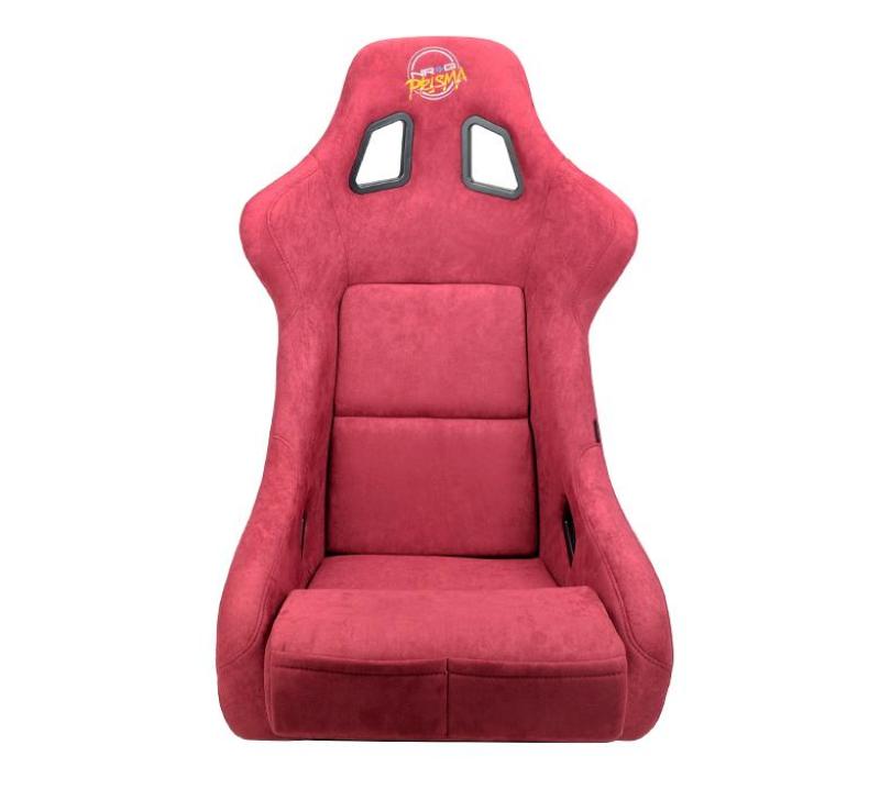 NRG FRP Bucket Seat PRISMA Edition - Medium (Maroon/ Pearlized Back)-thumbmail-2