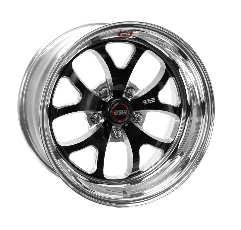 Weld S76 17x7 / 5x4.5 BP / 4.8in. BS Black Wheel (Medium Pad) - Non-Beadlock-thumbmail-1