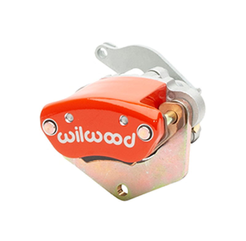 Wilwood Caliper-MC4 Mechanical-L/H - Red w/ Logo 1.19in Piston .81in Disc-thumbmail-1