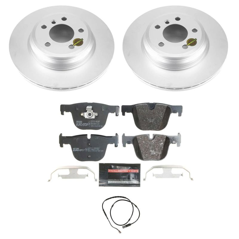 Power Stop 15-16 BMW 328i xDrive Rear Euro-Stop Brake Kit-thumbmail-1