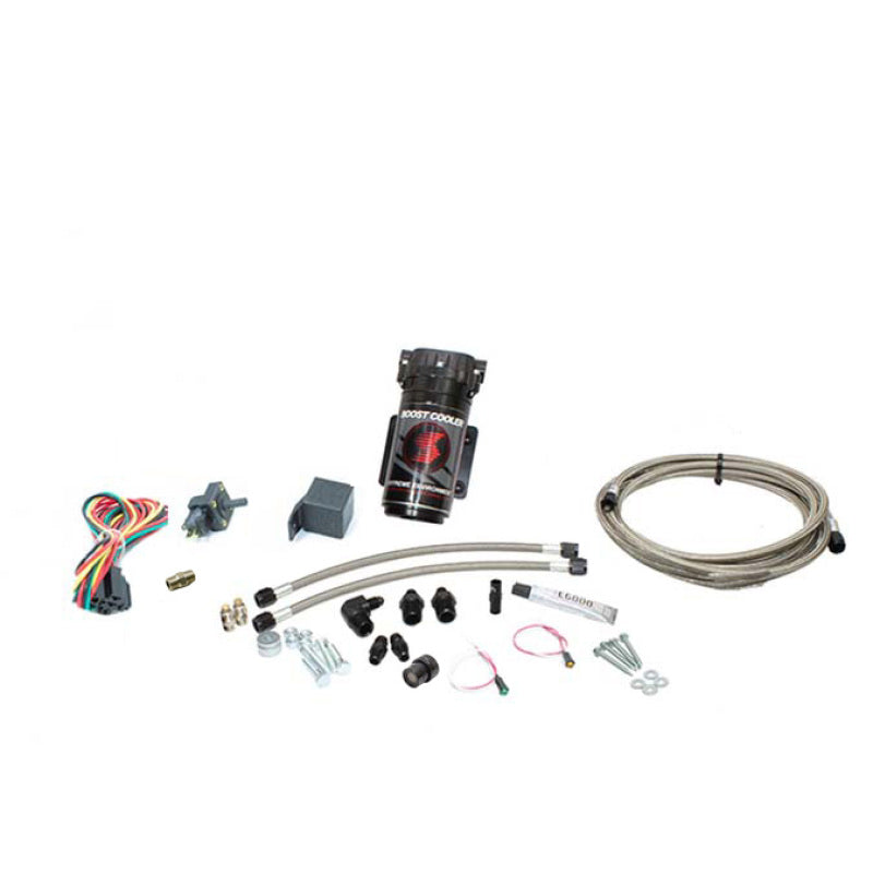 Snow Performance Stg 1 Boost Cooler F/I Water Inj. Kit (Incl. SS Braided Line/4AN Fittings) w/o Tank-thumbmail-1