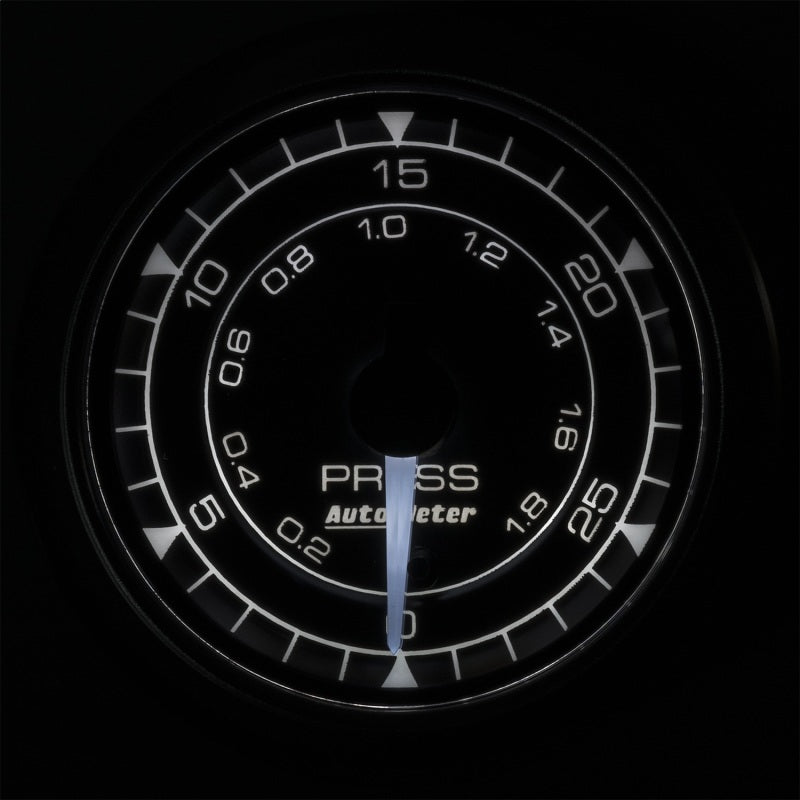 Autometer Chrono 2-1/16in 30PSI Pressure Gauge-thumbmail-4