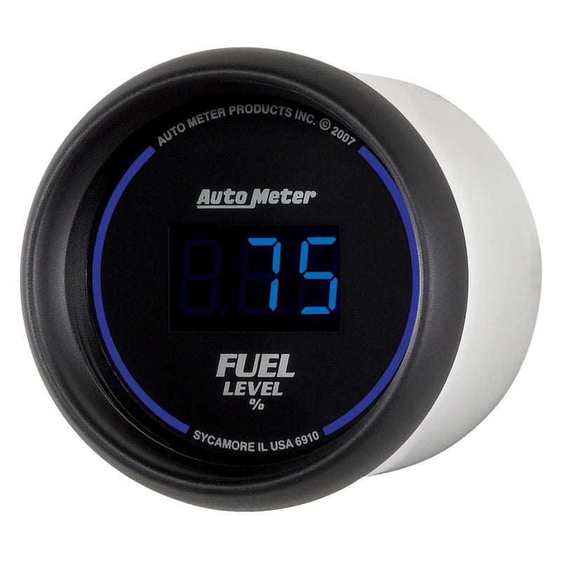 Autometer Cobalt Digital 52.4mm Black Programmable Empty-Full Range Fuel Level Gauge-thumbmail-3