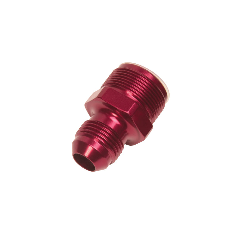 Russell Performance 1in-20 x 8 AN Male Flare Adapter (66-89 Edelbrock Q-Jets/75-89 Stock Q-Jets)-thumbmail-1