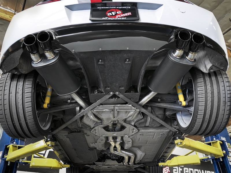 aFe MACH Force-Xp 2-1/2in 304 SS Cat-Back Exhaust w/ Black Tips 05-08 BMW Z4 M Coupe (E86) L6 3.2L-thumbmail-3
