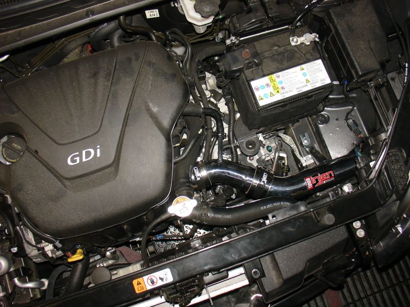 Injen 12 Kia Soul 1.6L 4cyl Black Cold Air Intake w/ MR Tech & Super Nano-Web Filter-thumbmail-3