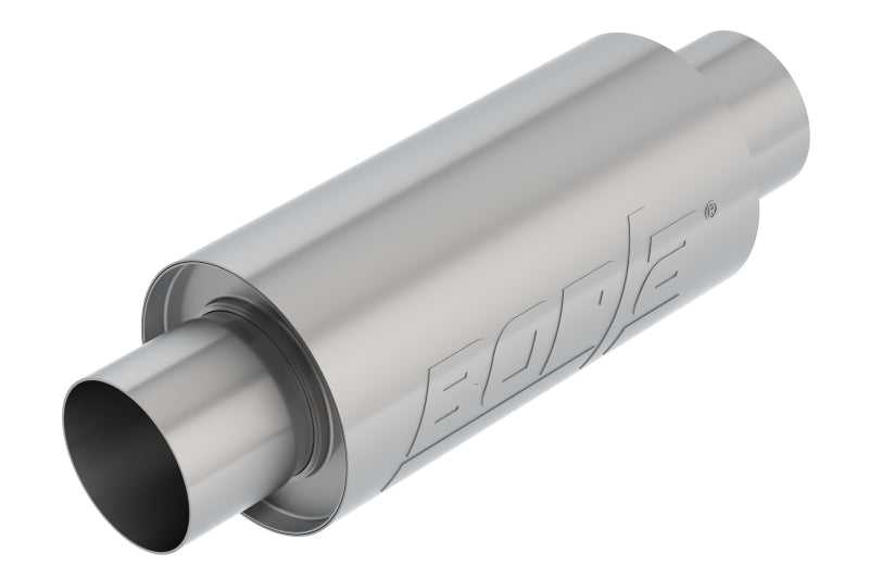 Borla Universal Resonator Option 3in Center/Center 5in Round x 10in-thumbmail-1