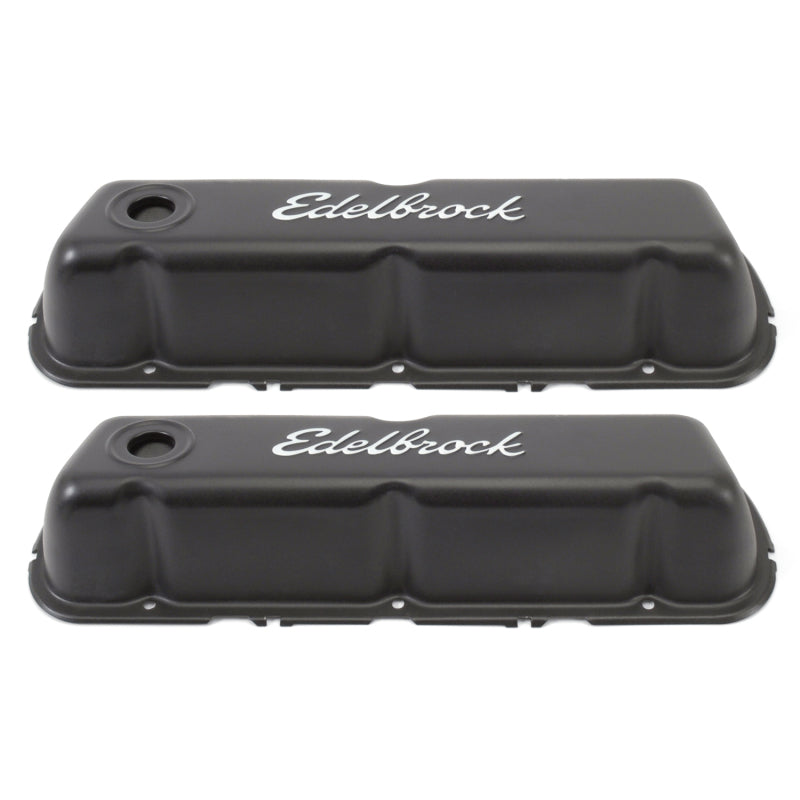 Edelbrock Valve Cover Signature Series Ford 260-289-302-351W CI V8 Black-thumbmail-3