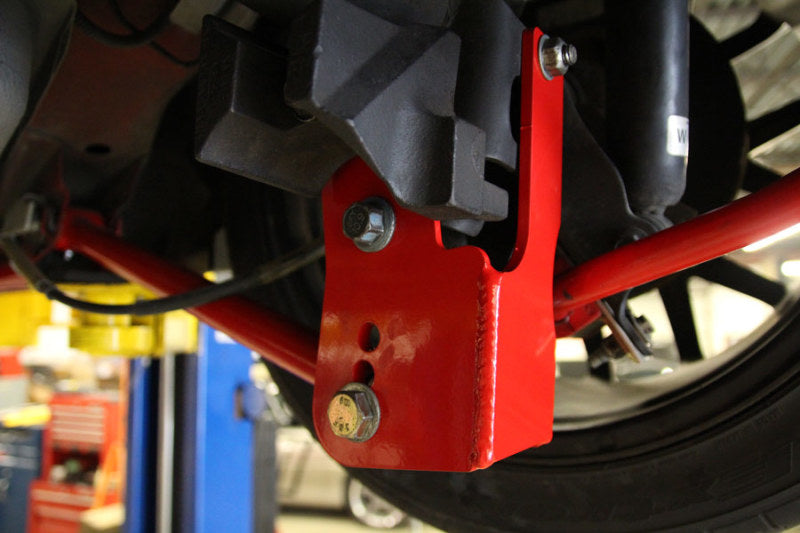 UMI Performance 05-14 Ford Mustang Rear Control Arm Relocation Brackets- Bolt In-thumbmail-7