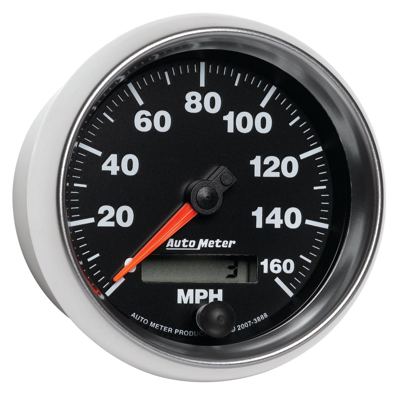 Autometer GS 3-3/8 inch 160 MPH In Dash Speedometer Gauge-thumbmail-4