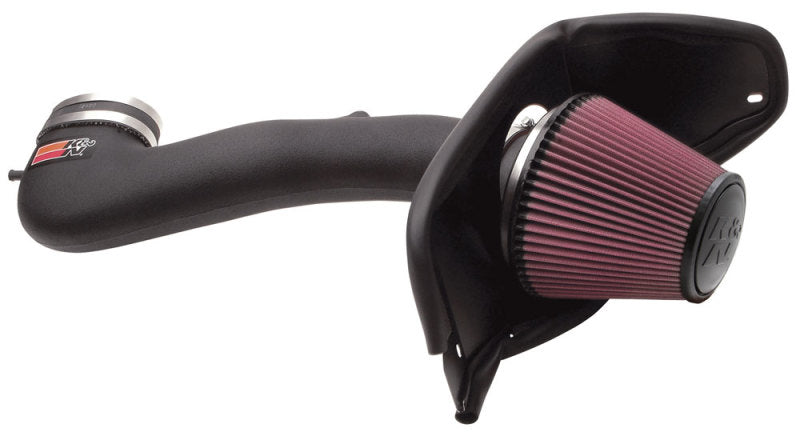 K&N 07-09 Ford Mustang GT V8-4.6L Aircharger Performance Intake-thumbmail-3