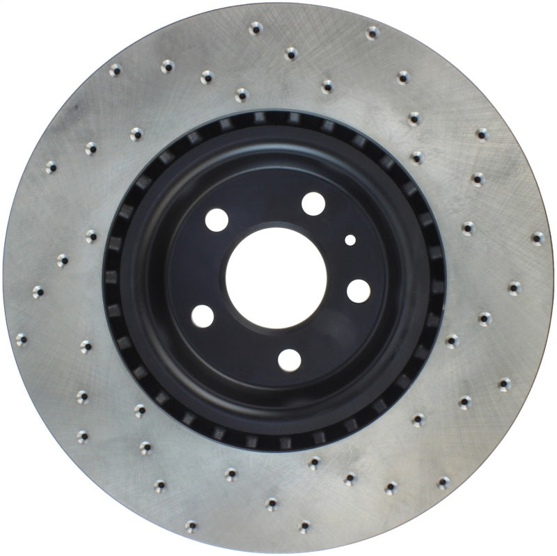StopTech 12 Audi A6 Quattro/11-12 A7 Quattro/13 Q5/7-11/13 S4/12 S5 Front Right Drilled Rotor-thumbmail-6