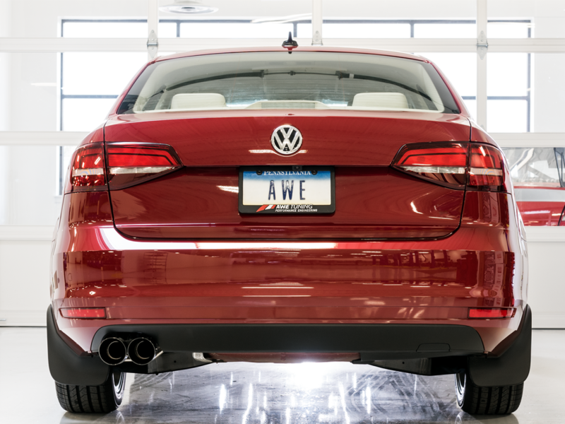 AWE Tuning 09-14 Volkswagen Jetta Mk6 1.4T Track Edition Exhaust - Diamond Black Tips-thumbmail-4