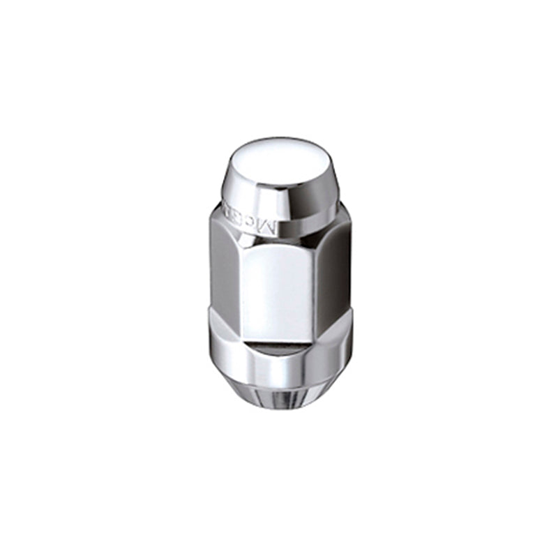 McGard Hex Lug Nut (Cone Seat Bulge Style) M14X1.5 / 13/16 Hex / 1.945in. Length (4-Pack) - Chrome-thumbmail-3
