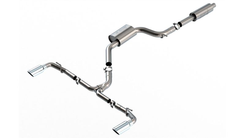 Borla 20-22 GOLF VIII GTI 2.0L I4 W/OPF DSG/MT TOURING ECE-R59 APPROVED CAT-BACK EXHAUST-thumbmail-1