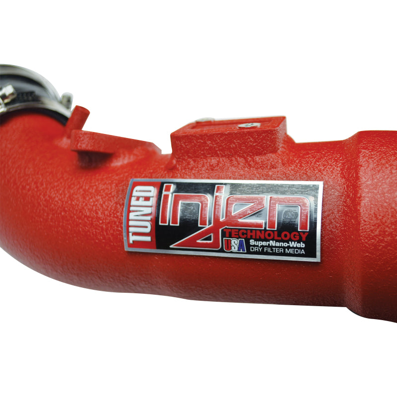Injen 17-19 Honda Civic Type R 2.0T Wrinkle Red Short Ram Air Intake-thumbmail-10