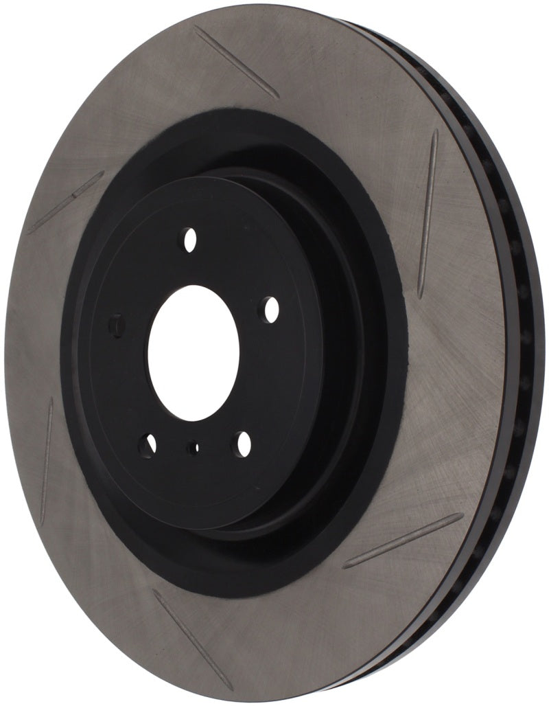 StopTech Power Slot Nissan 370z / Infiniti G37 SportStop Slotted Front Left Rotor-thumbmail-7