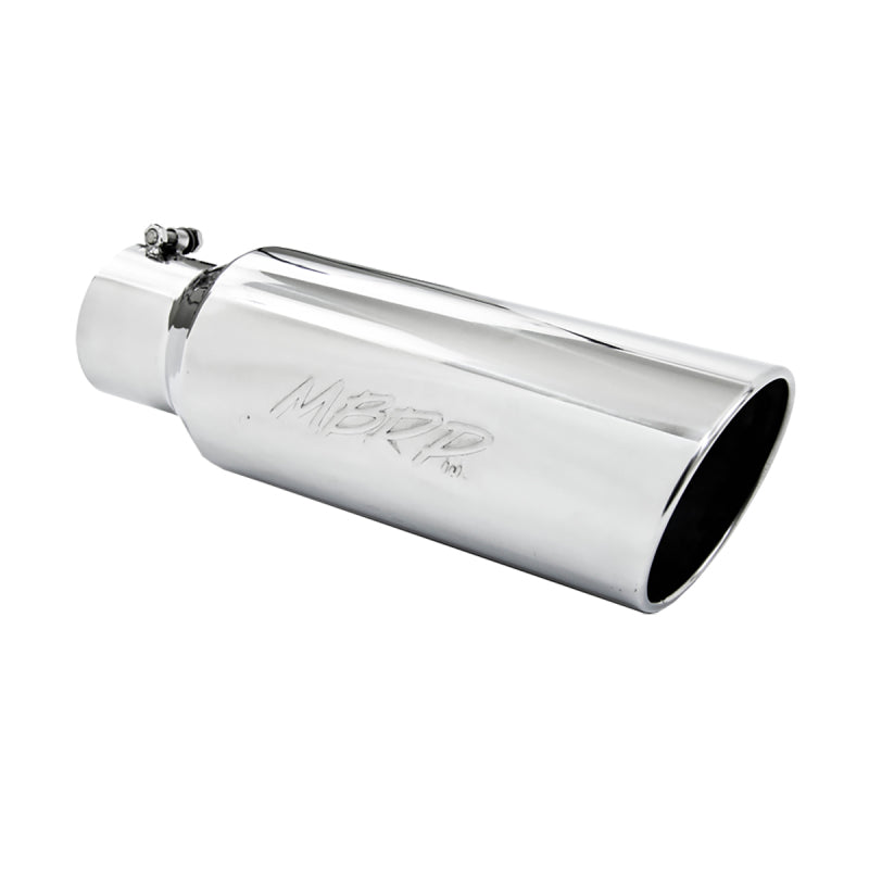 MBRP Universal Tip 6in OD Rolled End 4in Inlet 18in Length T304-thumbmail-3