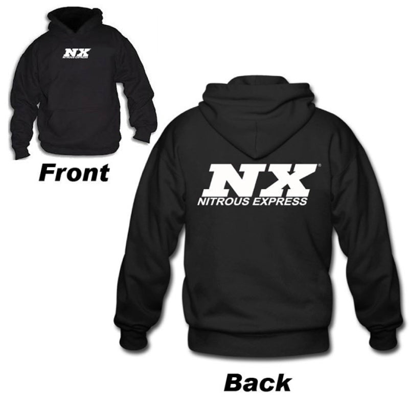 Nitrous Express Hoodie Large - Black-thumbmail-2