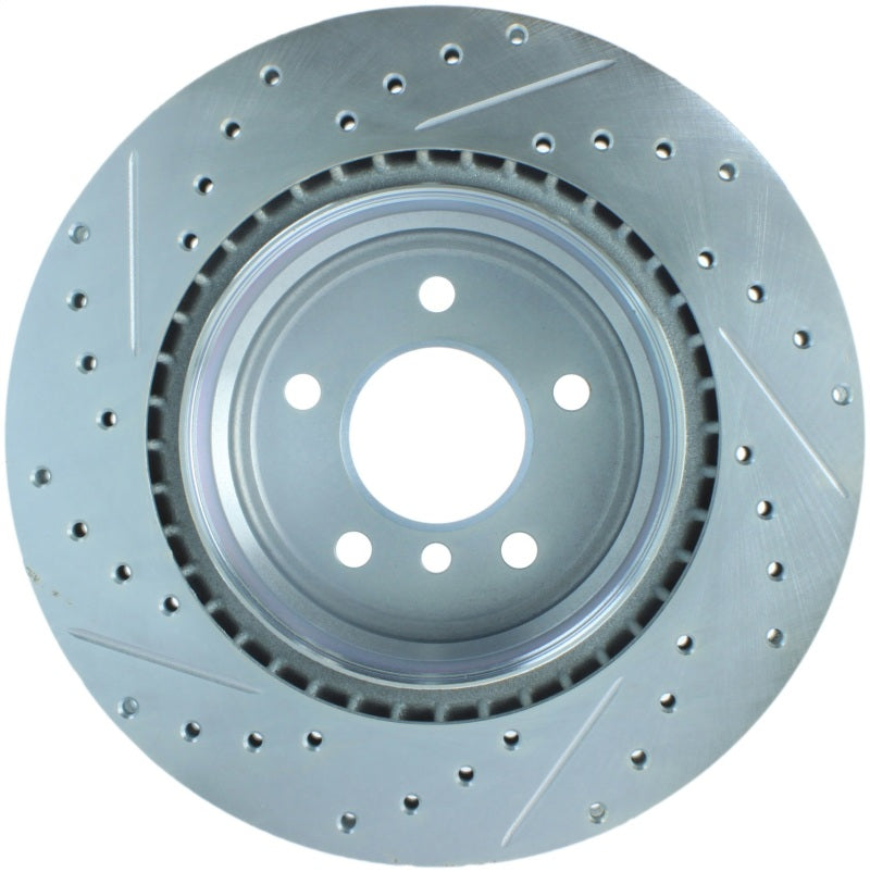 StopTech Select Sport 07-13 BMW 335i Slotted & Drilled Vented Left Rear Brake Rotor-thumbmail-5