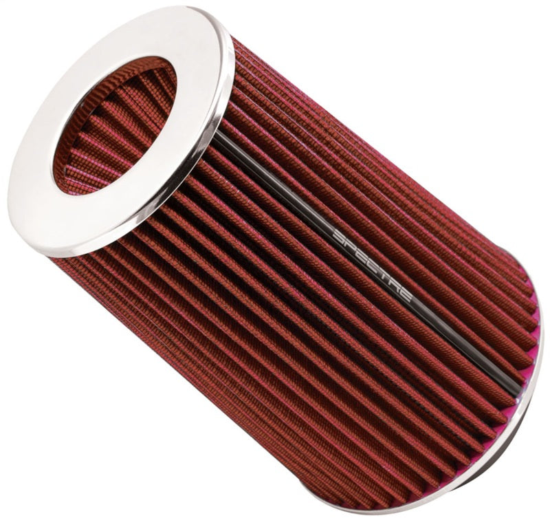Spectre Adjustable Conical Air Filter 9-1/2in. Tall (Fits 3in. / 3-1/2in. / 4in. Tubes) - Red-thumbmail-2