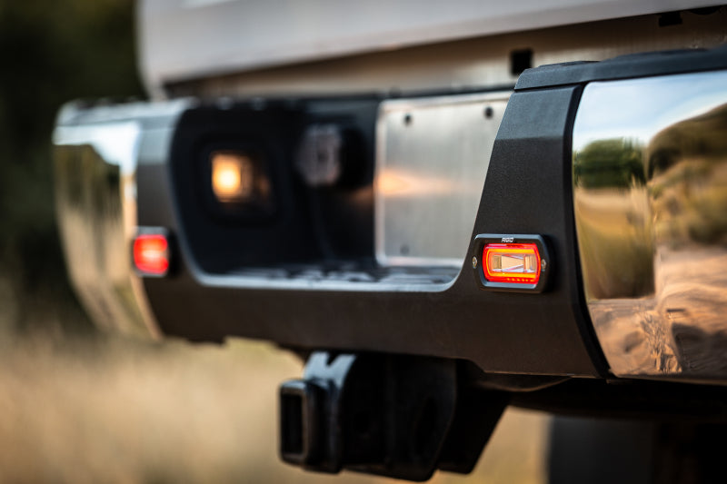 Rigid Industries SR-L Series Surface Mount LED Spreader Pair w/ Amber Halo - Universal-thumbmail-4
