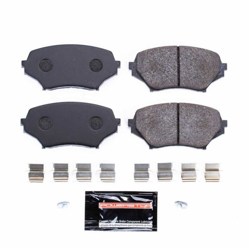Power Stop 06-15 Mazda MX-5 Miata Front Track Day Brake Pads-thumbmail-1