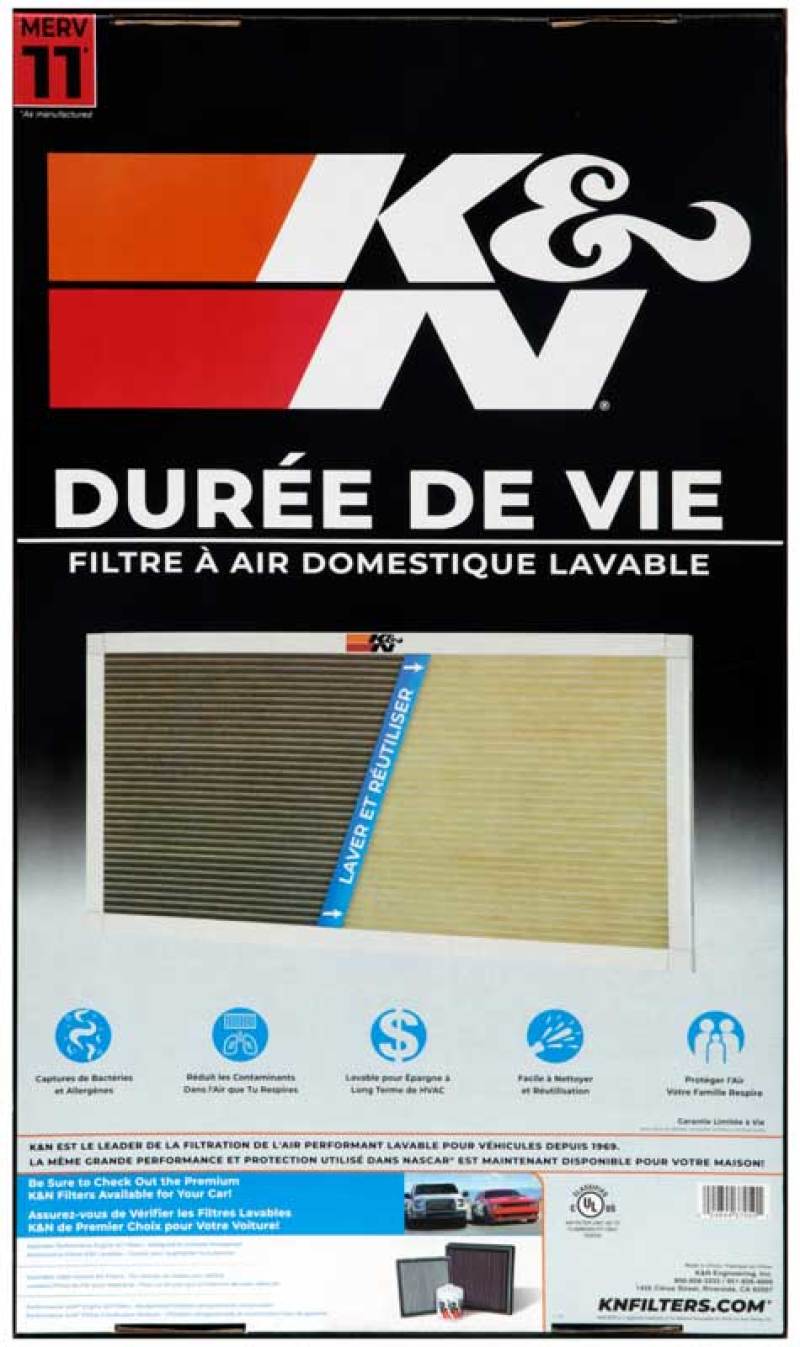 K&N HVAC Filter - 14 X 24 X 1-thumbmail-6