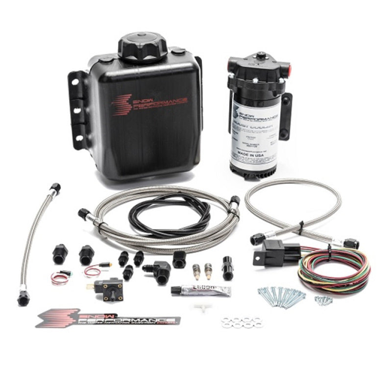 Snow Performance Stg 1 Boost Cooler Water Injection Kit TD (w/SS Braided Line & 4AN Fittings)-thumbmail-3