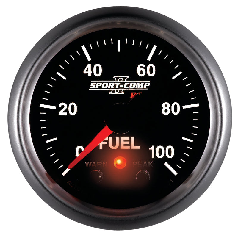 Autometer Sport-Comp II 52mm 0-100 PSI Fuel Pressure Gauge-thumbmail-5