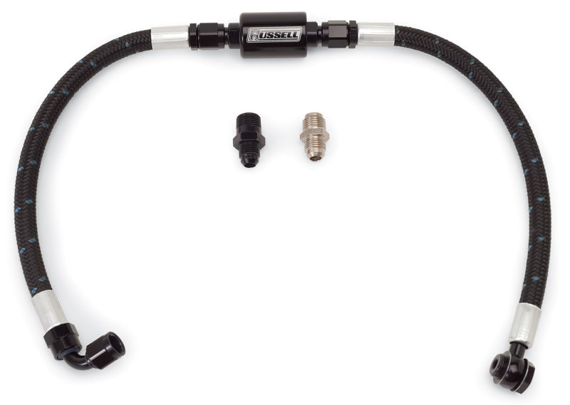 Edelbrock Fuel Hose Assembly Proclassic Finish w/ Competition Filter Sbc-thumbmail-4
