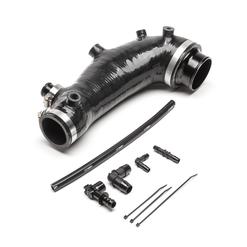 Cobb 08-20 Subaru STI Black Silicone Turbo Inlet V2-thumbmail-3