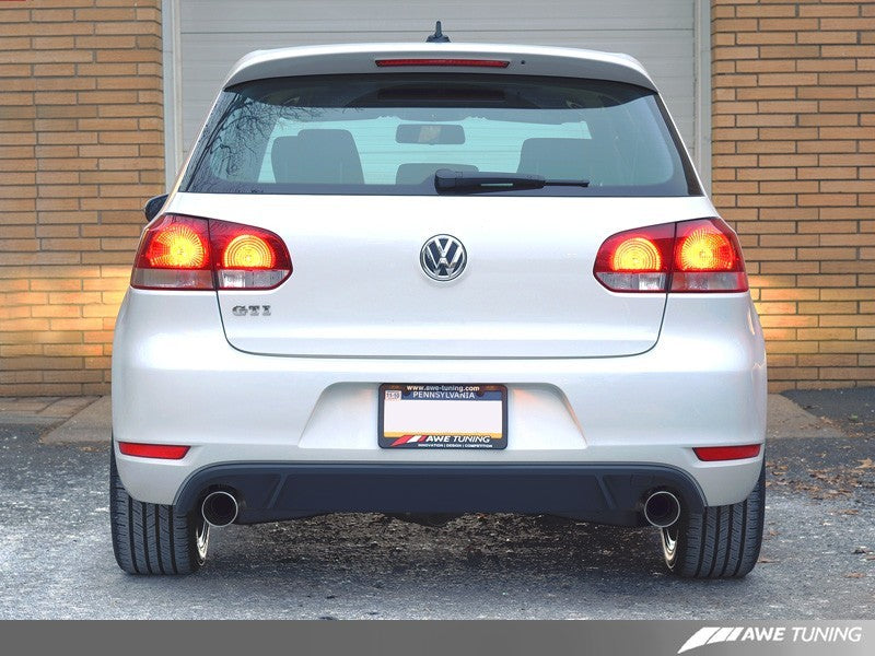AWE Tuning Mk6 GTI Performance Catback - Chrome Silver Round Tips-thumbmail-11