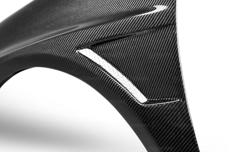 Seibon 06-07 Subaru WRX/STi 10mm Wider Carbon Fiber Fenders-thumbmail-3