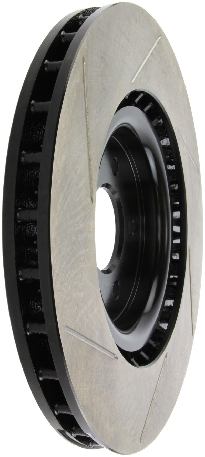 StopTech Power Slot 07-10 Ford Mustang Shelby Front Left Slotted Rotor-thumbmail-2