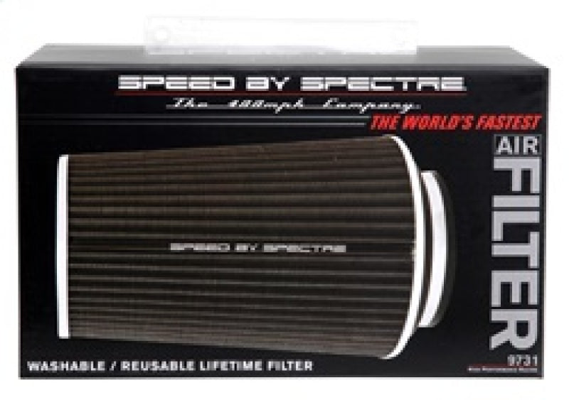 Spectre Adjustable Conical Air Filter 9-1/2in. Tall (Fits 3in. / 3-1/2in. / 4in. Tubes) - Black-thumbmail-16