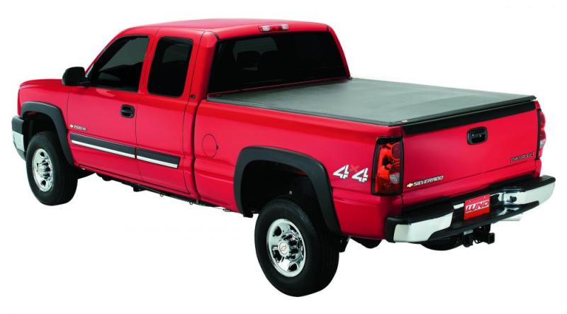 Lund 04-12 Chevy Colorado (5ft. Bed) Genesis Tri-Fold Tonneau Cover - Black-thumbmail-13