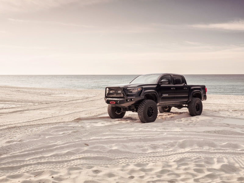 Road Armor 16-20 Toyota Tacoma Stealth Front Winch Bumper w/Lonestar Guard - Tex Blk-thumbmail-7