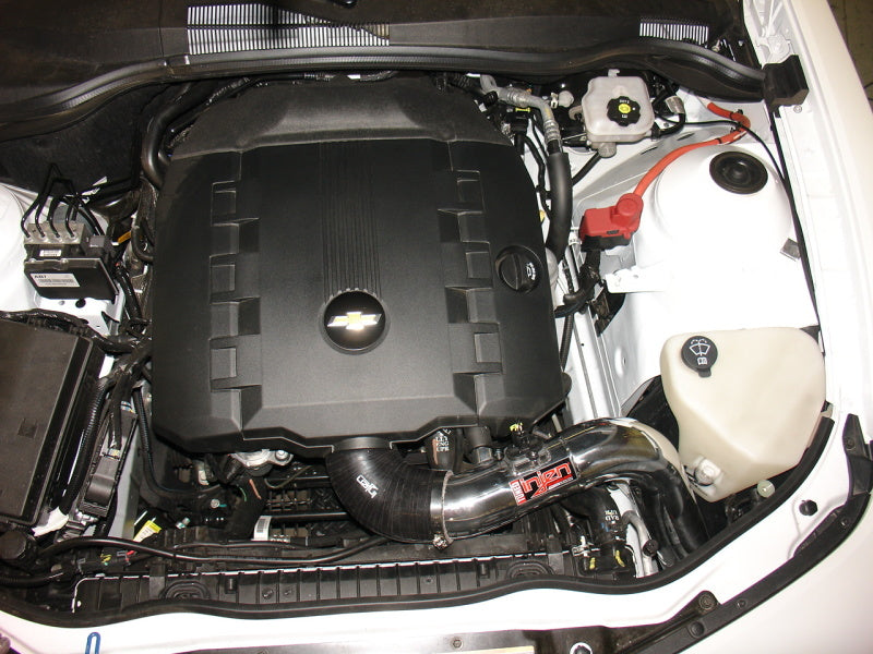 Injen 12-14 Chev Camaro SRI 3.6L V6 Wrinkle Black Short Ram Pwr-Flow Intake Sys w/MR Tech&Air Fusion-thumbmail-4