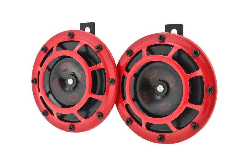 Hella Supertone Horn Kit 12V 300/500HZ Red (003399803 = 003399801)-thumbmail-9