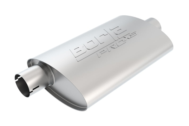 Borla Universal Center/Offset Oval 3in Tubing 14in x 4in x 9.5in PRO-XS Muffler-thumbmail-2