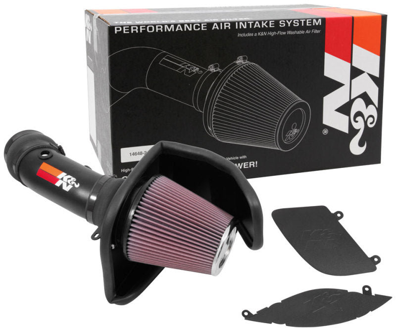 K&N 2017 Dodge Challenger Hellcat SC V8-6.2L F/l Typhoon Air Intake-thumbmail-20