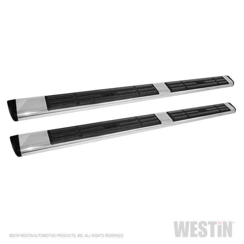 Westin Premier 6 in Oval Side Bar - Stainless Steel 75 in - Stainless Steel-thumbmail-3